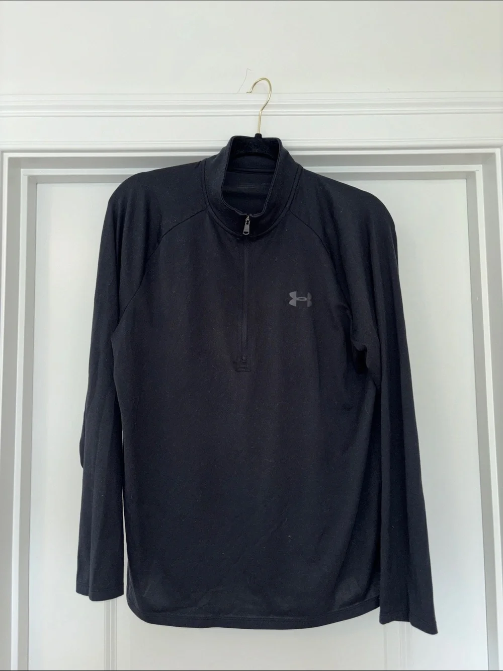 Under Armour Black Half-Zip Performance Top